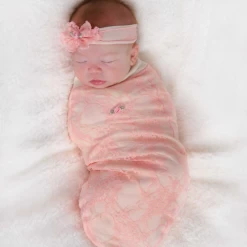 Rosy Lace Cocoon Set