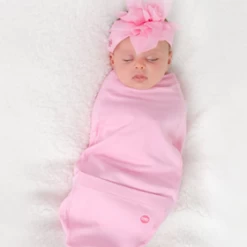 Pink Baby Bunting Set