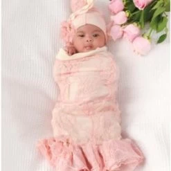 Pink Fluff Bunting Set