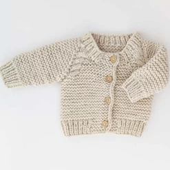Knit Cardigan - Natural