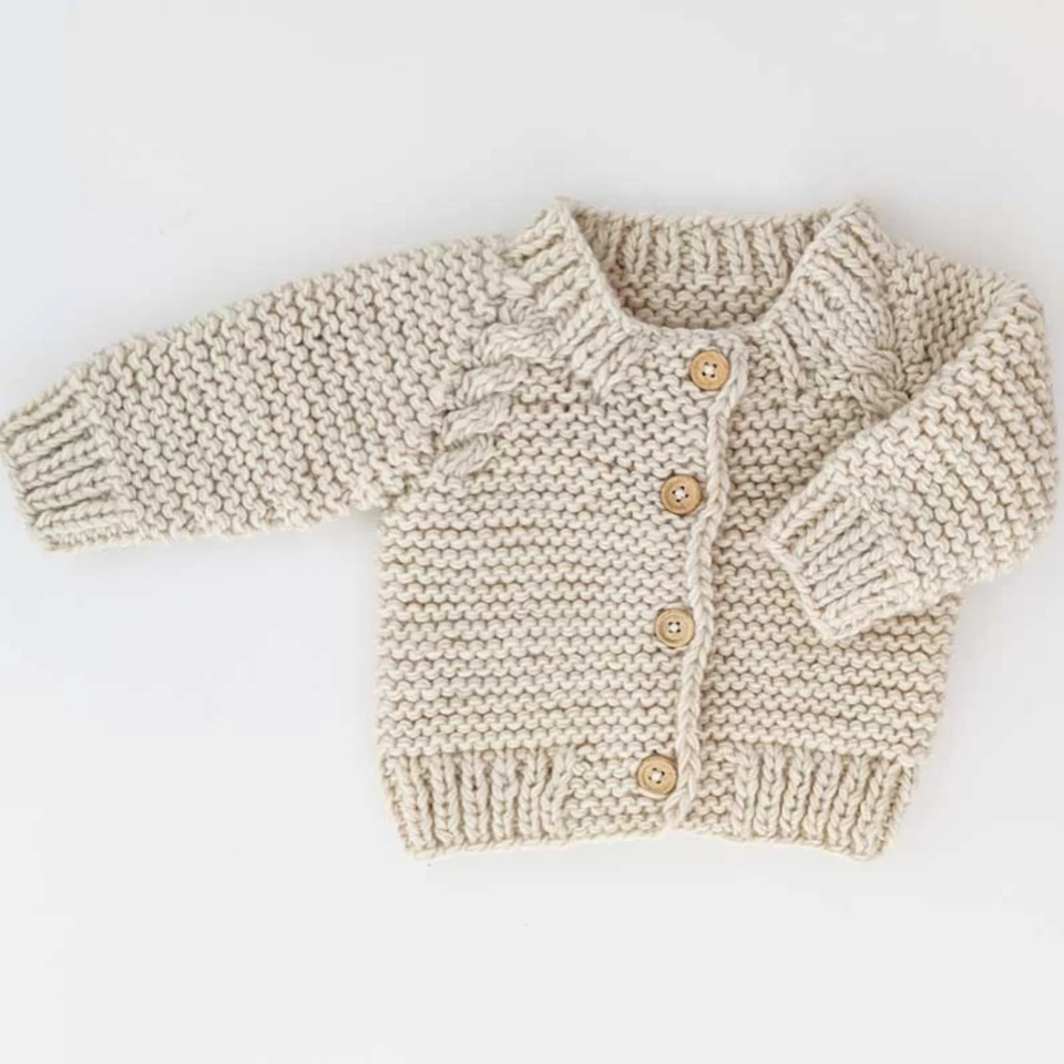 Knit Cardigan - Natural