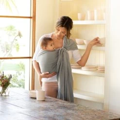 Moby Wrap Ring Sling - Pewter