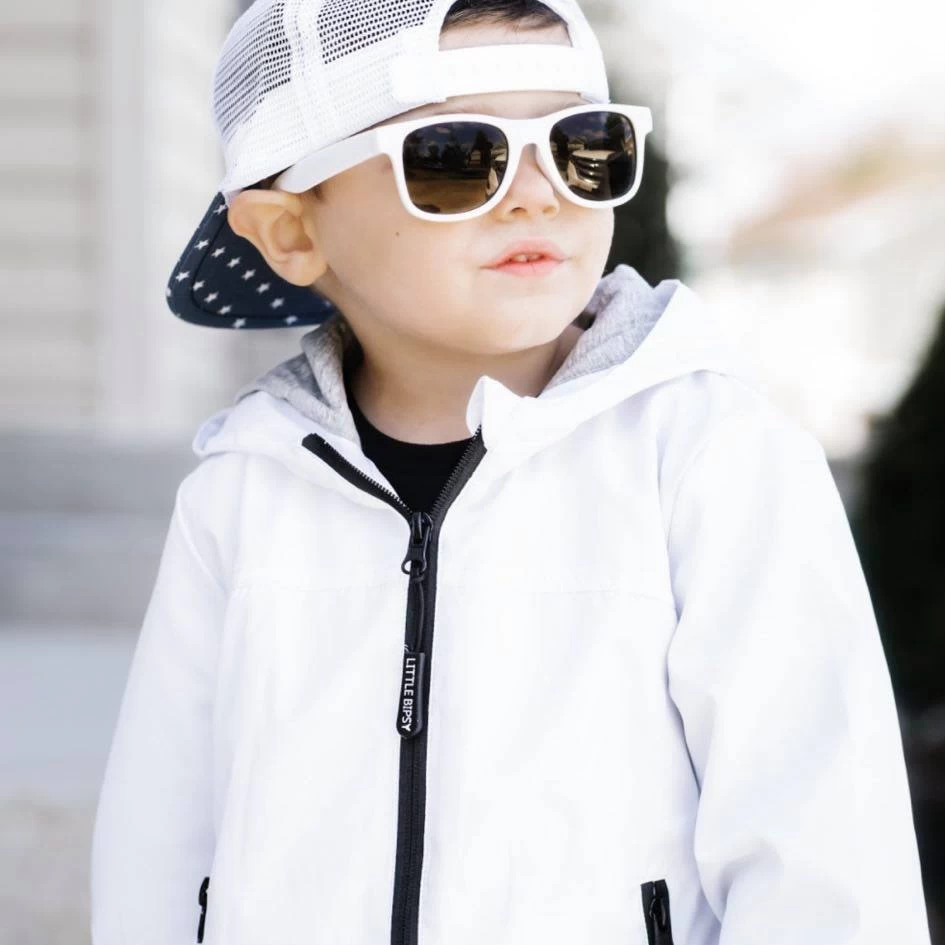 LB White Windbreaker - Image 3