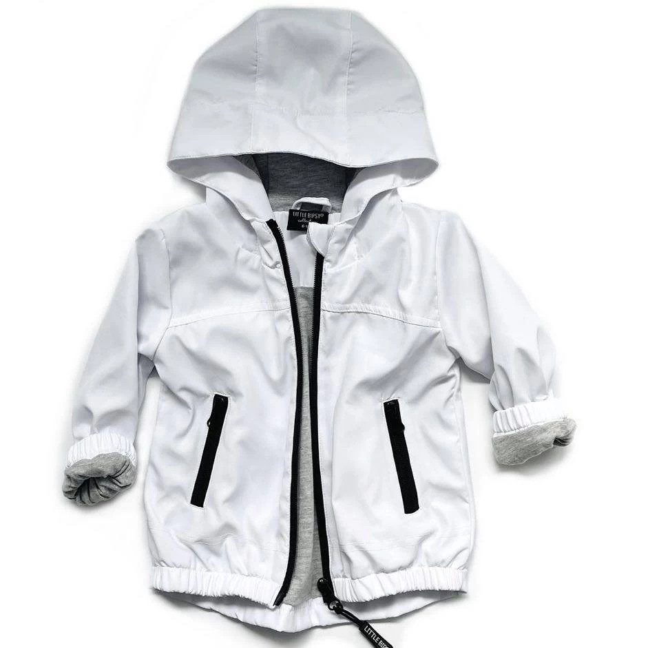 LB White Windbreaker - Image 2