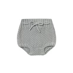 Quincy Mae Knit Tie Bloomer - Dusty Blue