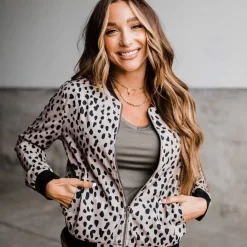 Essential Bomber - Dusty Cheetah