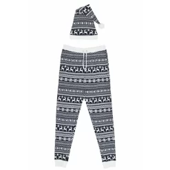 Organic Holiday Men's Jogger & Cap Set - Rudolph