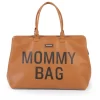 Mommy Bag- Leatherlook Brown