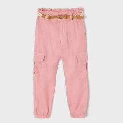 Mayoral Flowy Trousers Blush