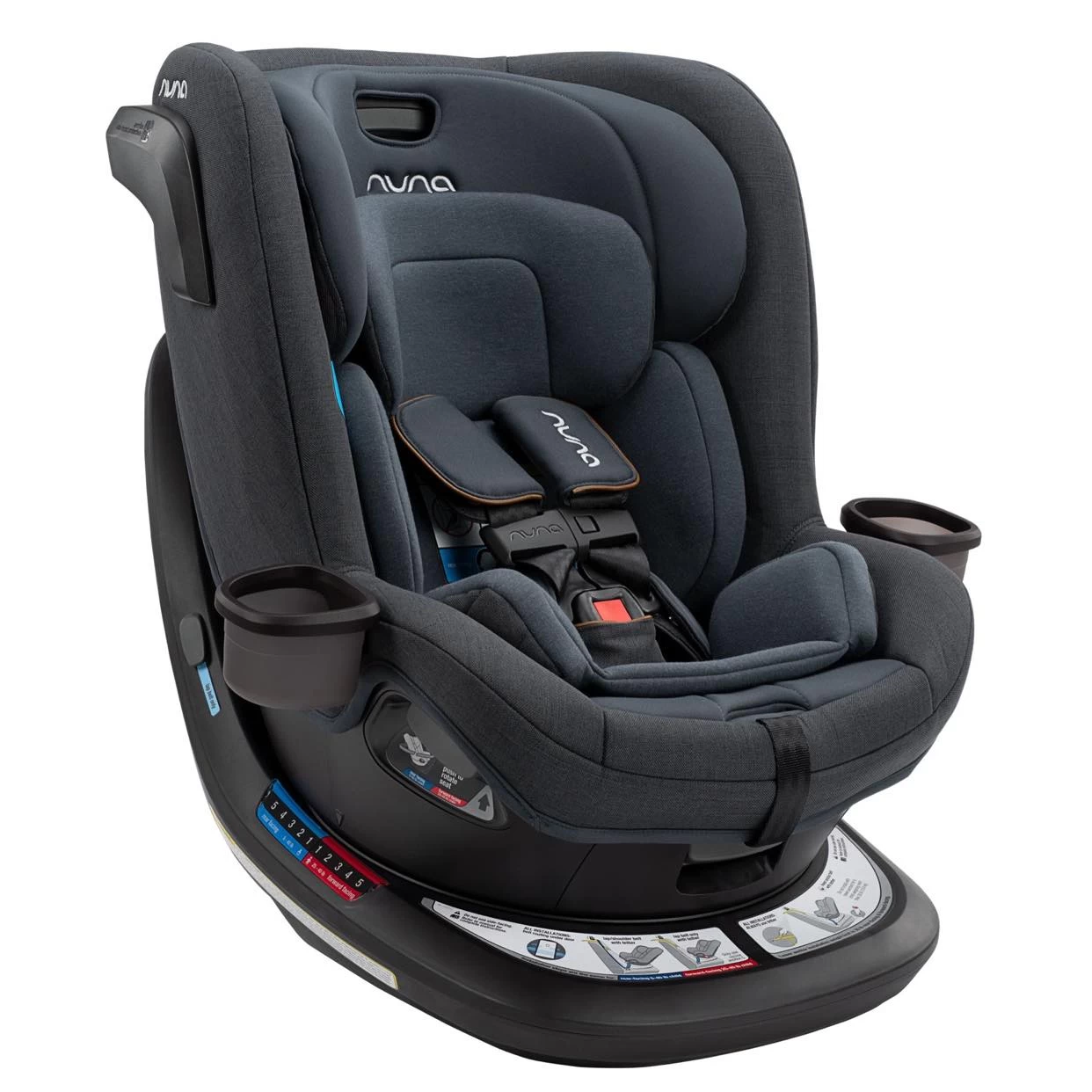 Nuna Revv Rotating Convertible Car Seat - Ocean - Image 2