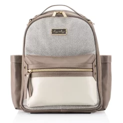 Itzy Mini Diaper Bag Backpack - Vanilla Latte