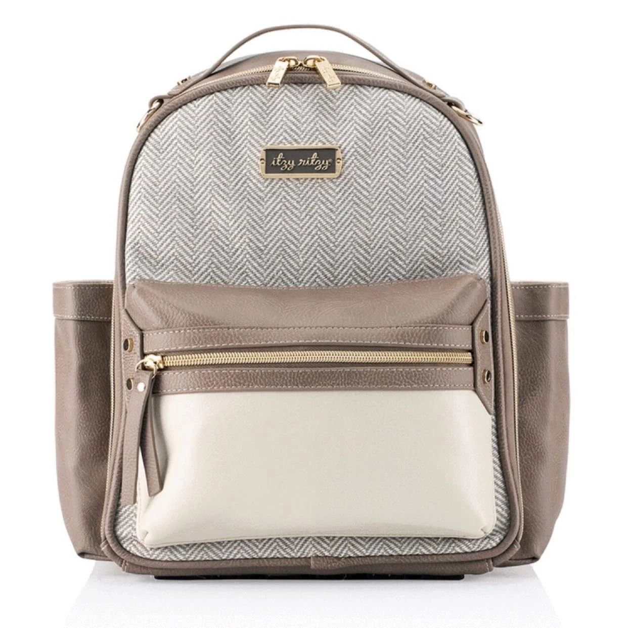 Itzy Mini Diaper Bag Backpack - Vanilla Latte