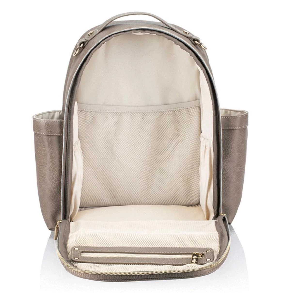 Itzy Mini Diaper Bag Backpack - Vanilla Latte - Image 6