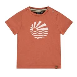 BabyFace Boys T-Shirt - Terra Red Sunset