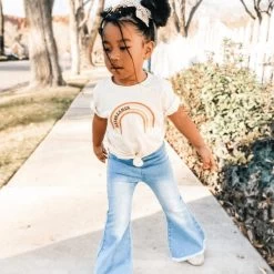 Sophie Denim Bell Bottoms - Light Wash