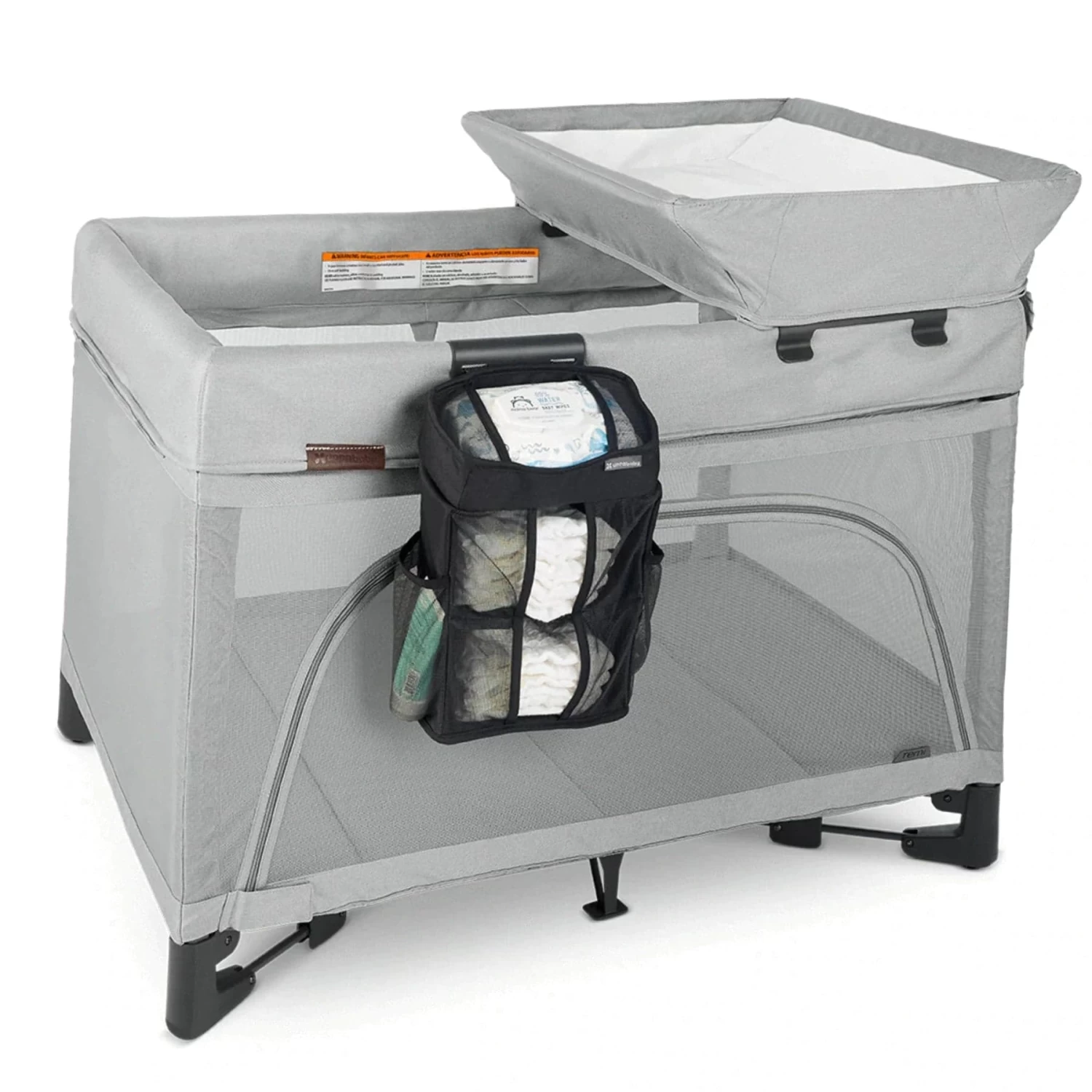 UPPAbaby REMI Playard + Changing Station Bundle - Stella (Grey Brushed Melange) - Image 5