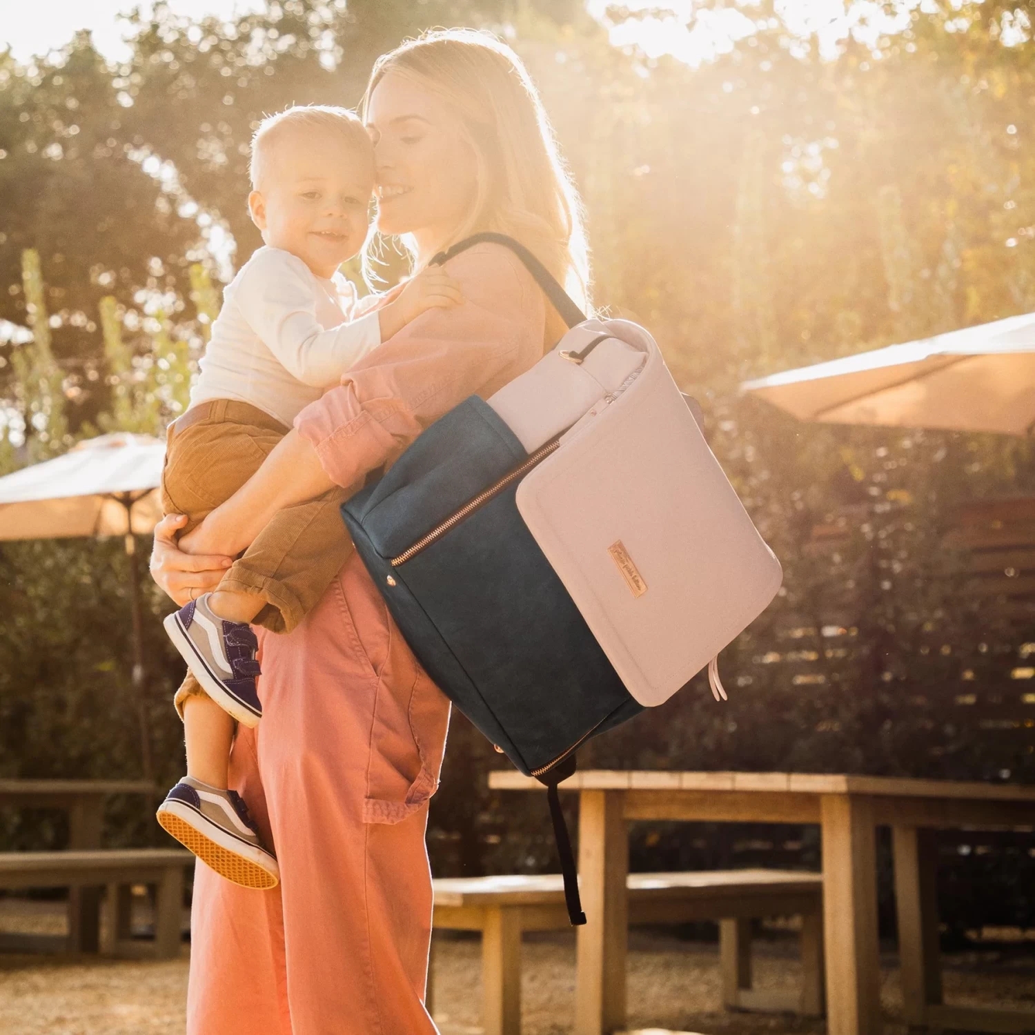 Boxy Backpack - Indigo Blush - Image 3