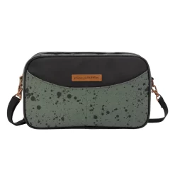 Companion Diaper Changer Clutch - Olive Ink Blot