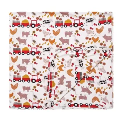 Farm Friends Luxury Bamboo Blanket
