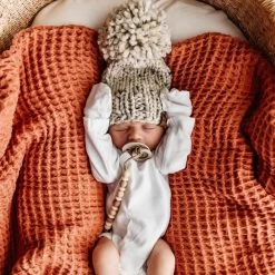 Solid Oatmeal Beanie