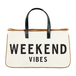 Canvas Tote - Weekend Vibes