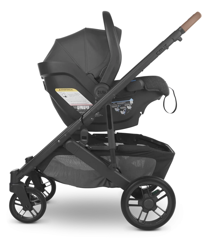 UppaBaby Mesa V2 Car Seat + Base - Greyson Charcoal Melange - Image 5
