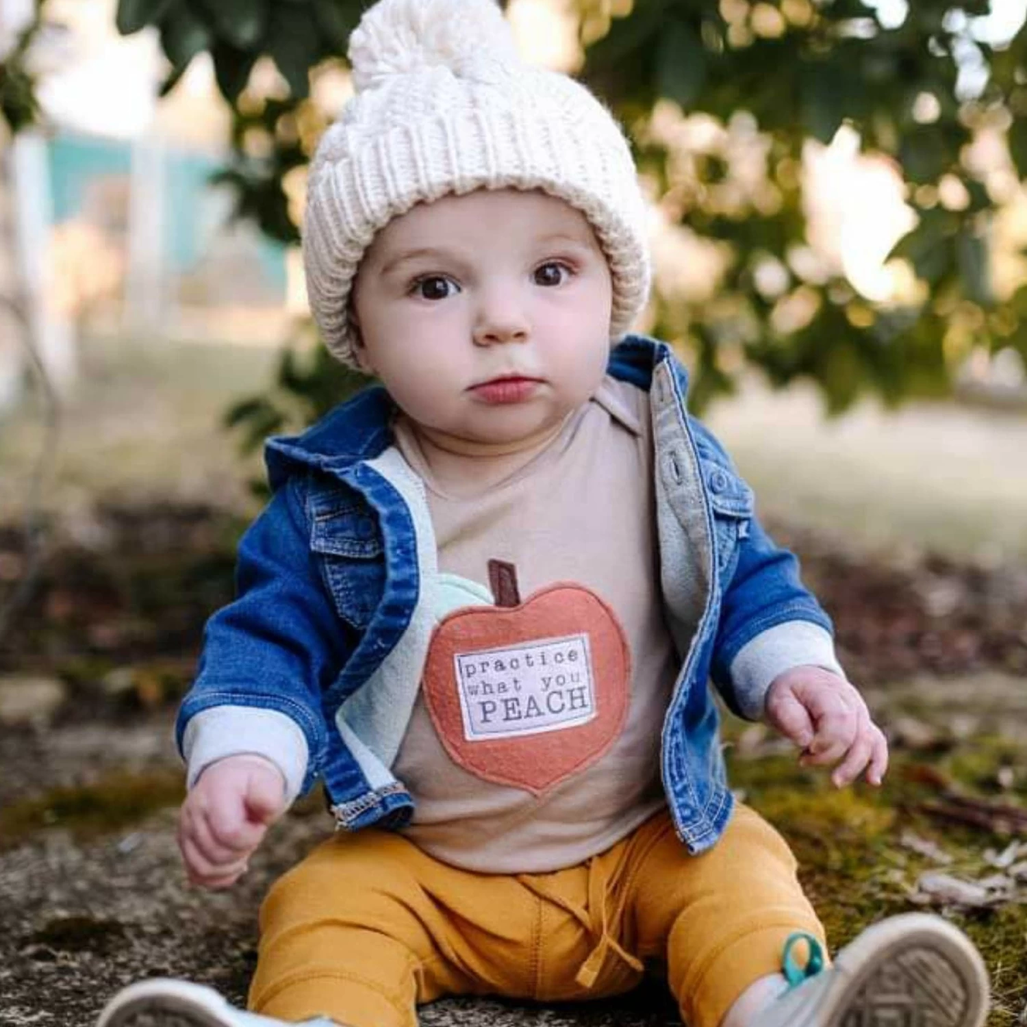 Natural Cable Beanie