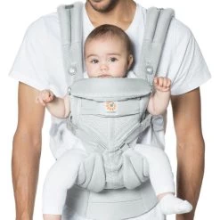 Ergo Omni 360 Baby Carrier - Cool Air Mesh - Pearl Grey