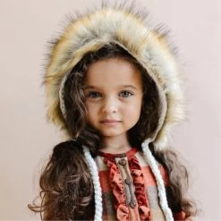 Lennon Lion Bonnet - Cream