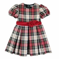 Abel & Lula Plaid Dress