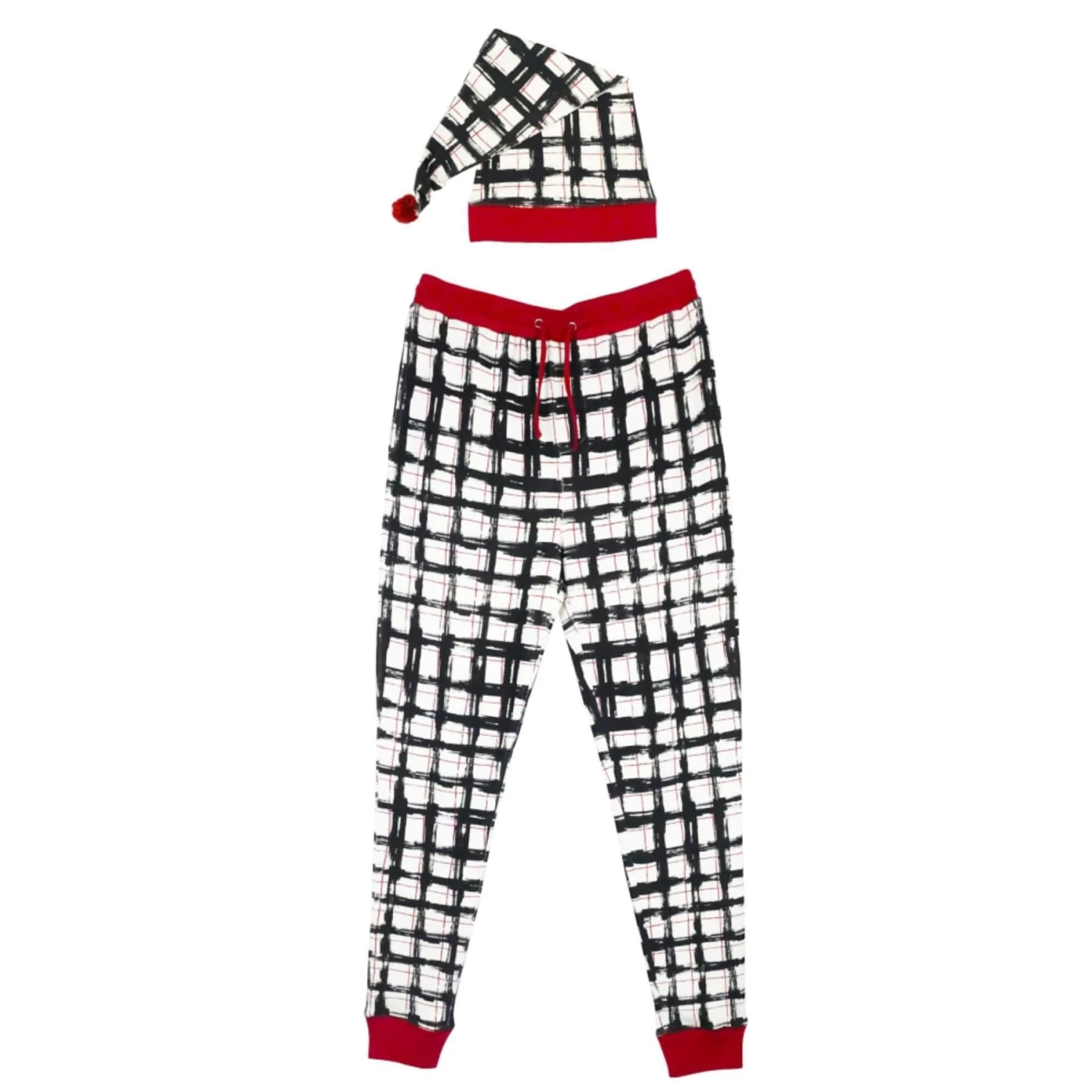 L'oved Baby Organic Men's Christmas Day Joggers + Hat