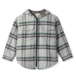 Striped Hooded Jacket