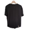LB Adult Oversized Bamboo Tee - Black