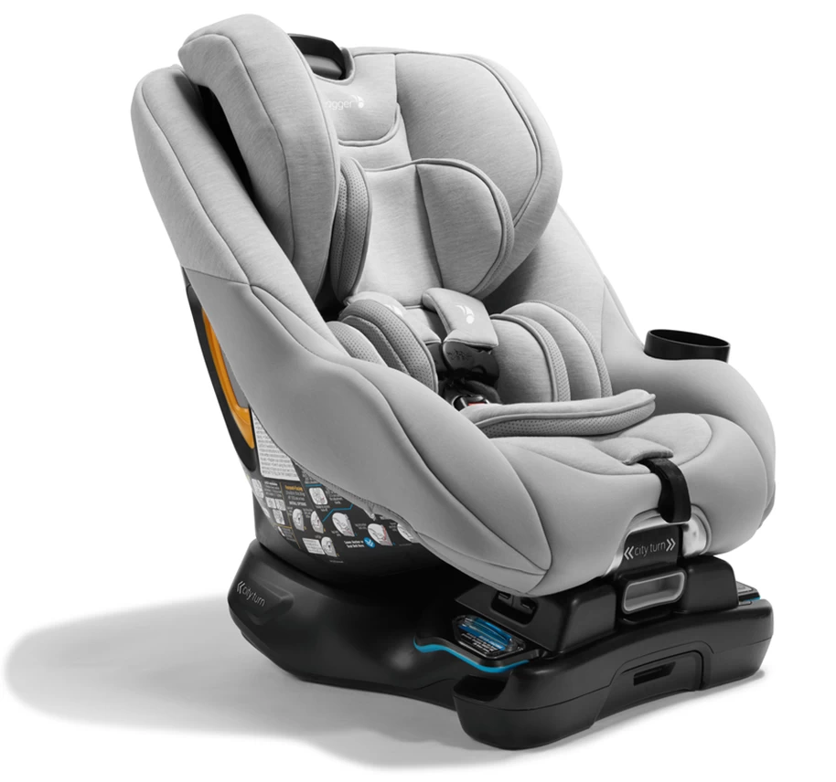 Baby Jogger City Turn Convertible Car Seat - Paloma Greige - Image 2