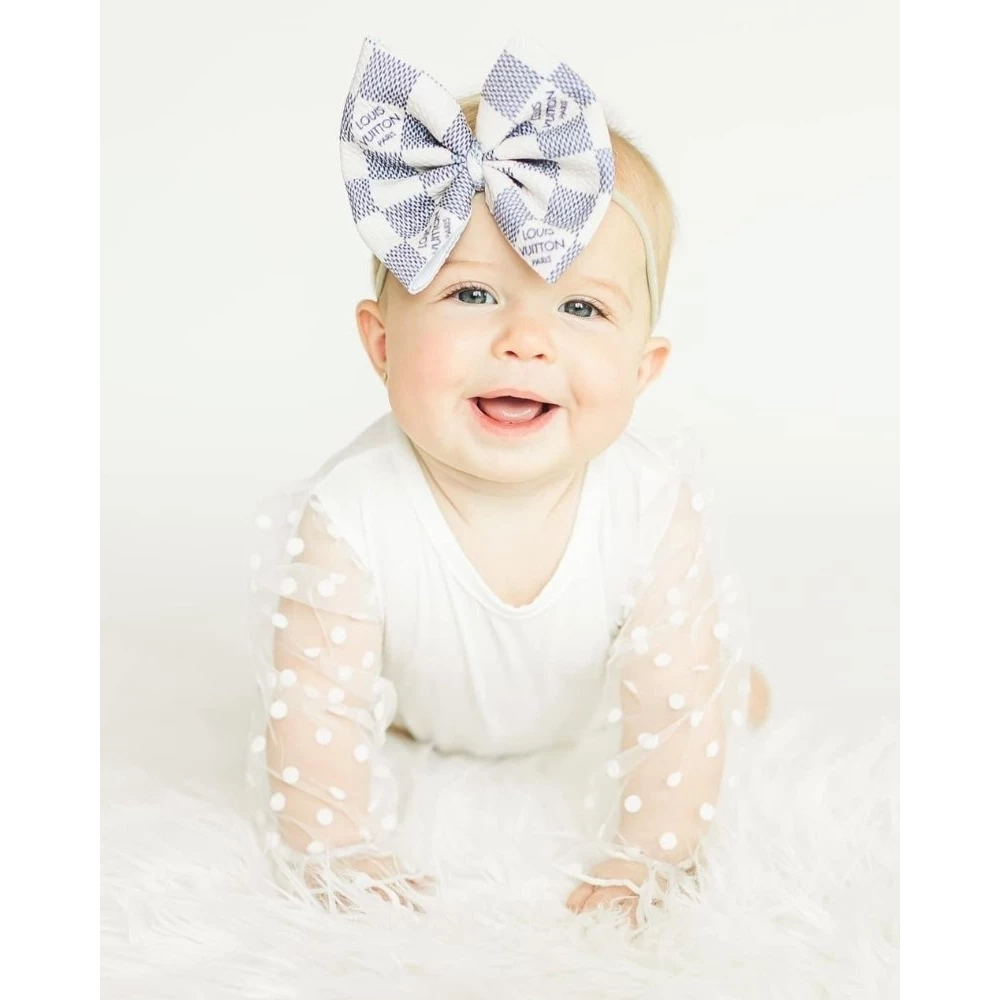 Destinee Dot Sleeve Leo - White - Image 3