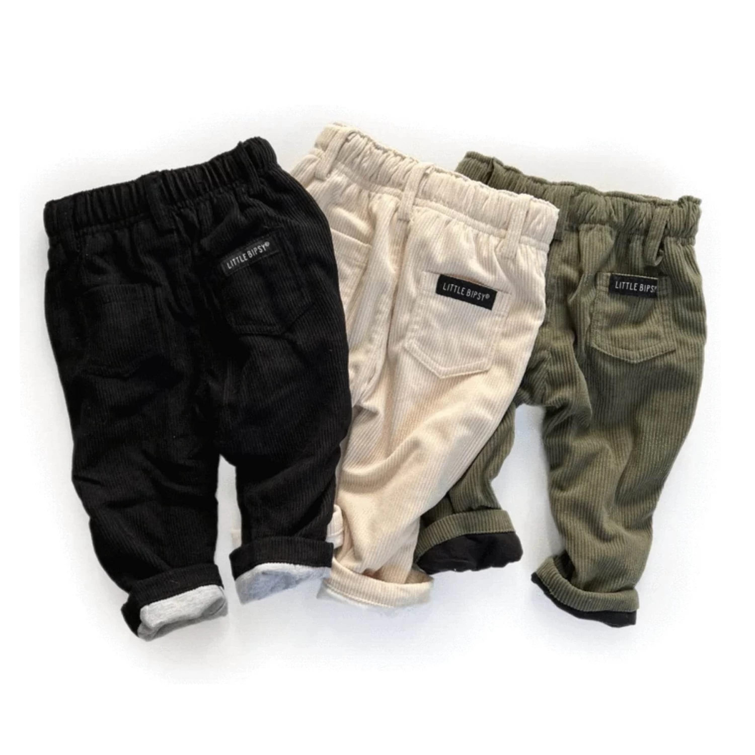 LB Corduroy Pants - Oat - Image 4