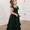 Nellie Ruffle Maxi Dress - Hunter