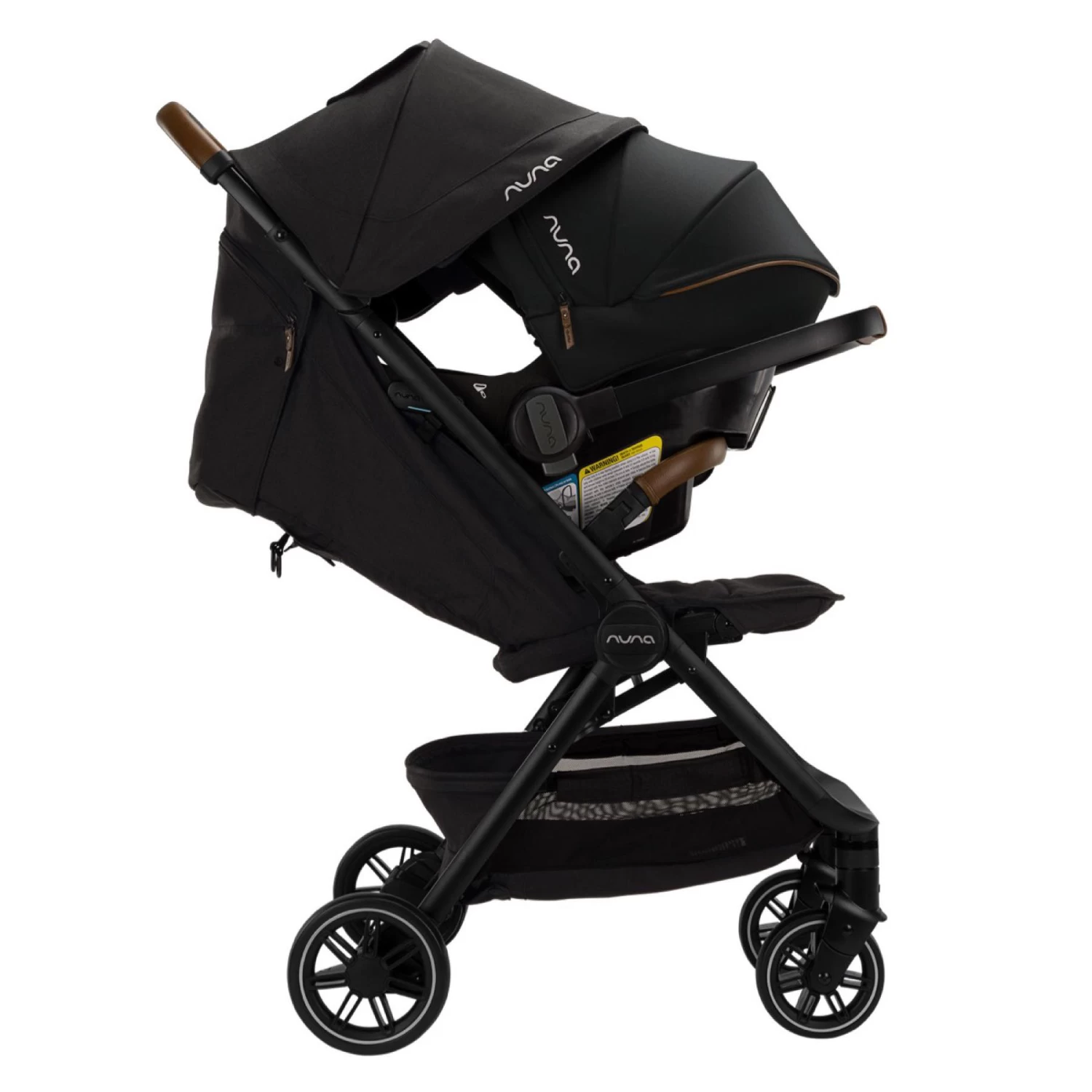 Nuna Trvl + Pipa Urbn Travel System - Caviar - Image 10