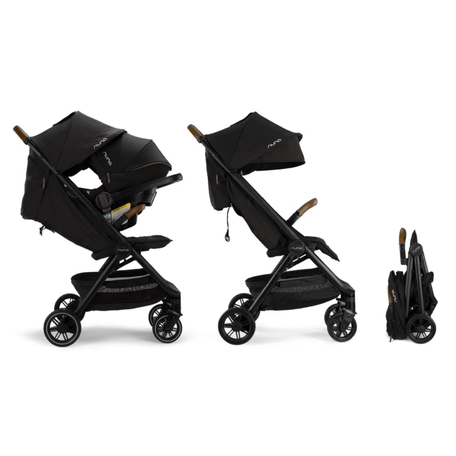 Nuna Trvl + Pipa Urbn Travel System - Caviar - Image 9
