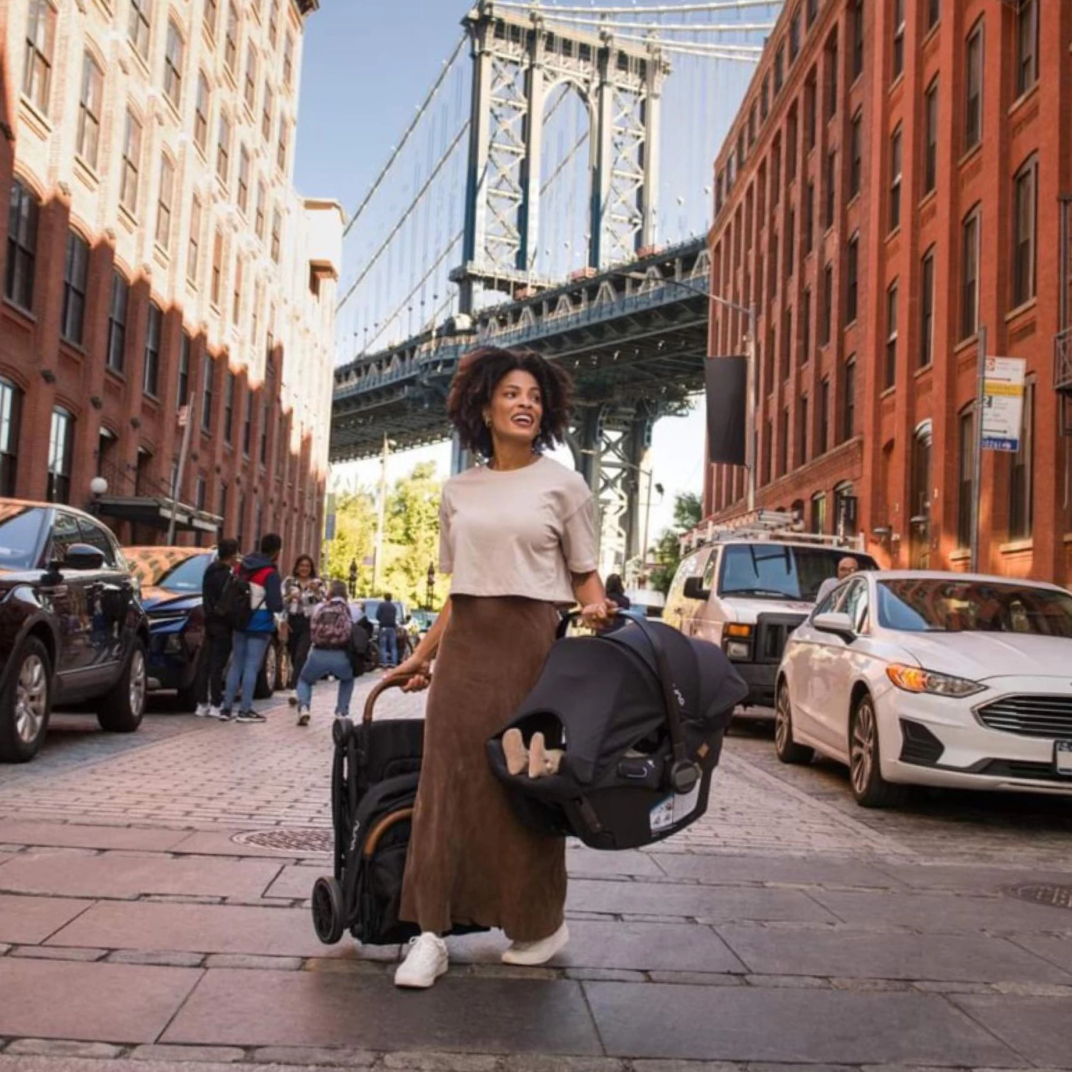 Nuna Trvl + Pipa Urbn Travel System - Caviar - Image 16