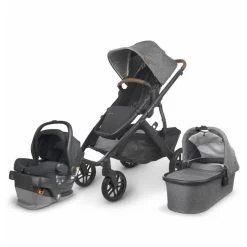 UPPAbaby MESA V2 Infant Car Seat & VISTA V2 Stroller Travel System - Jake / Greyson