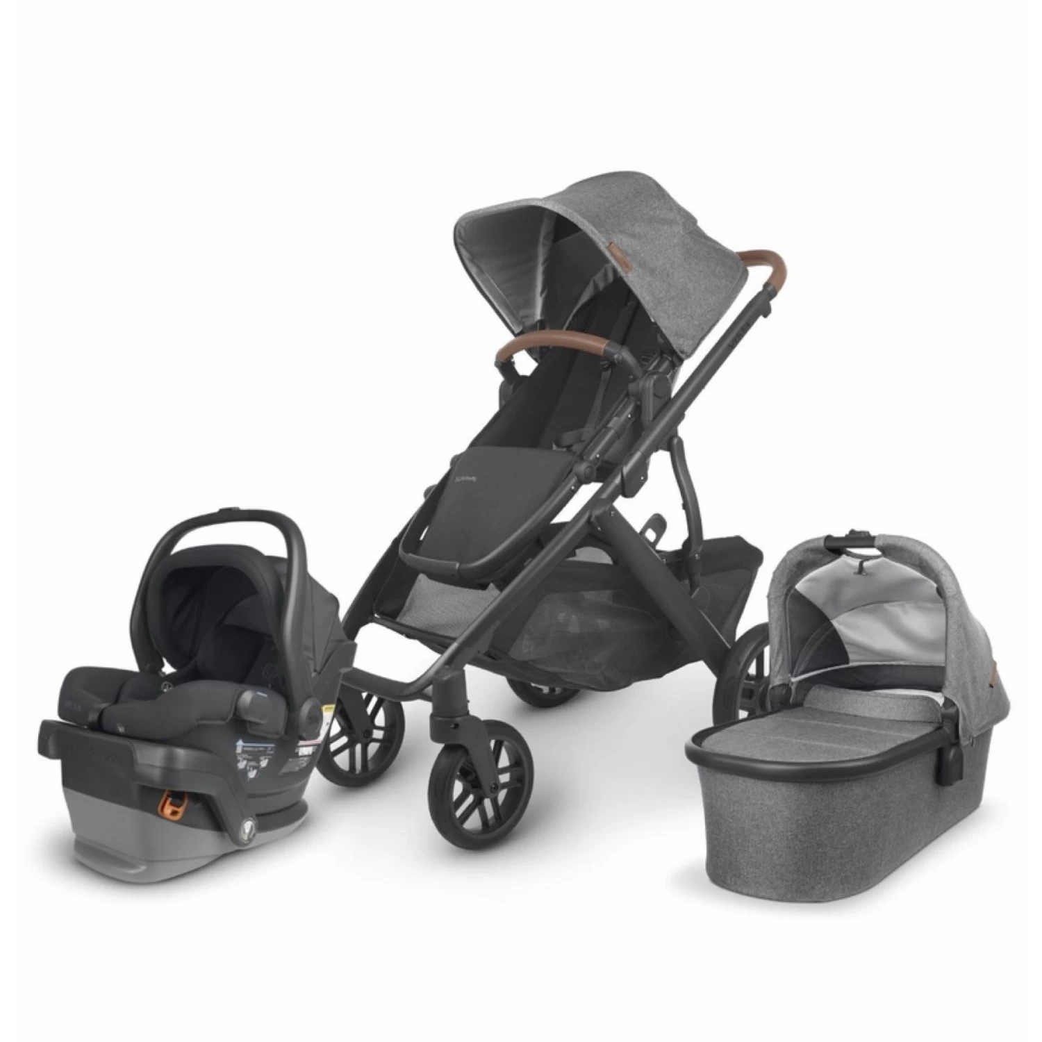 UPPAbaby MESA V2 Infant Car Seat & VISTA V2 Stroller Travel System - Jake / Greyson