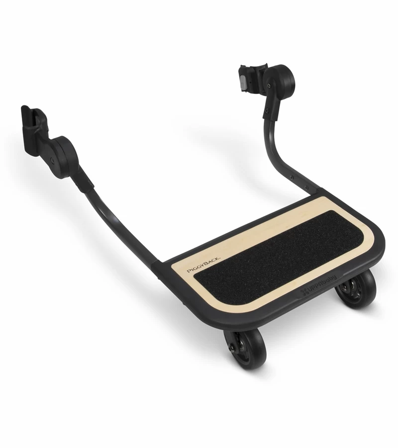 UPPAbaby Cruz V2 Stroller & PiggyBack Sibling Board - Anthony (White And Grey Chenille) - Image 7