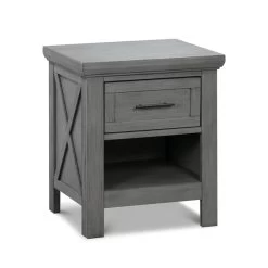 Franklin & Ben Emory Farmhouse Nightstand - Charcoal (Boutique Exclusive!)