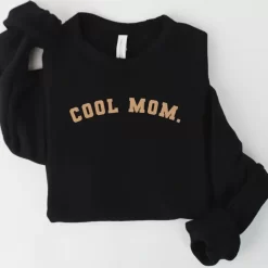 Cool Mom Collegiate Pullover - Black
