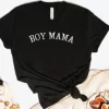 BOY MAMA Graphic T-Shirt - Black