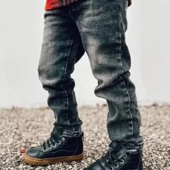 Stretch Denim - Faded Black