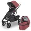 UPPAbaby Vista V2 Stroller - Lucy Rosewood Melange