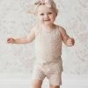 Organic Cotton Singlet - Rosalie Fields