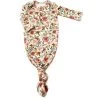 Knotted Baby Gown - Dusty Pink Floral